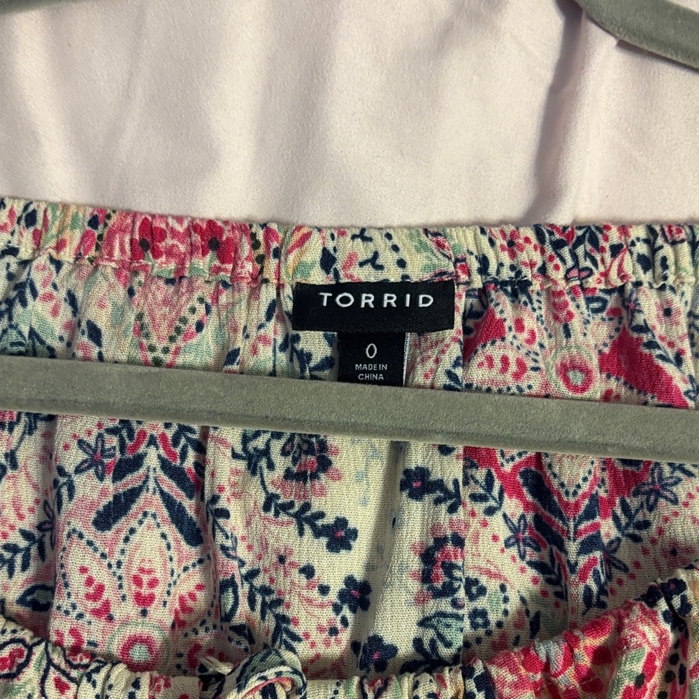 Torrid Multicolor Patterned Shirt